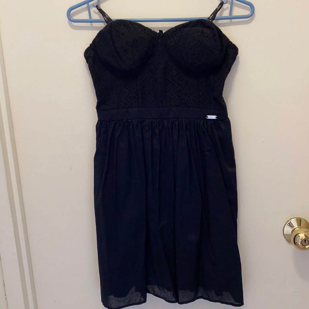 Strapless black Guess dress